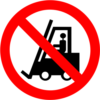 No Forklift Beyond This Point