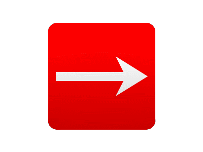 Animated This way sign
