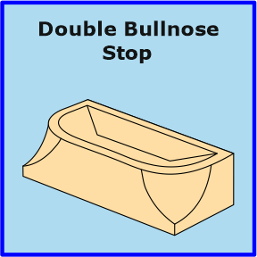 Double Bullnose Stop