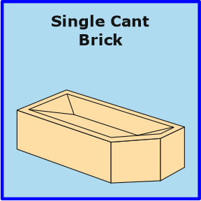 Single Cant Brick