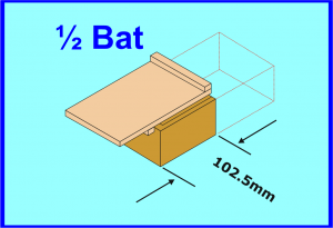 ½ Bat Brick
