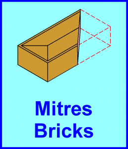 Brick Cut Mitre Brick