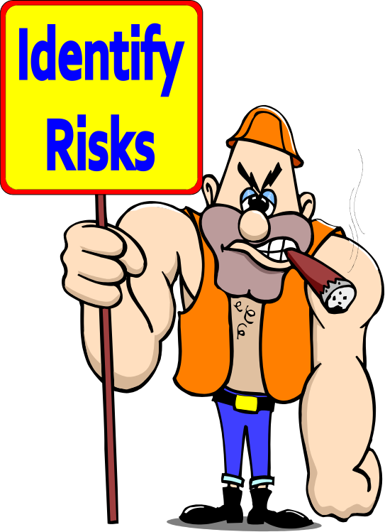 Cartoon Identify Risk