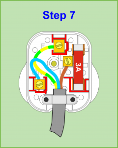 Electric 13 amp Plug Step 7
