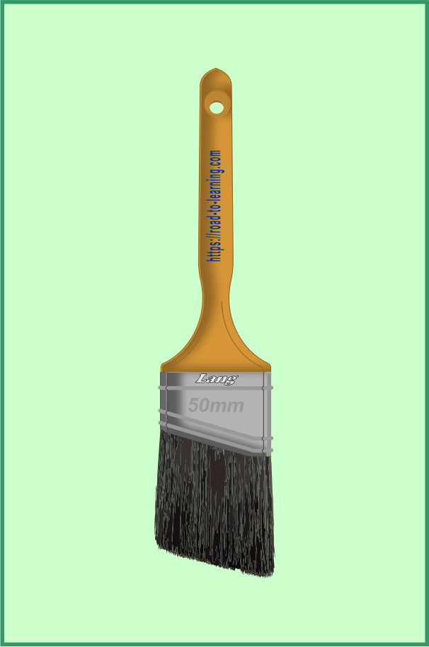 Angular Sash Paintbrush