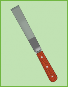 Chisel knife