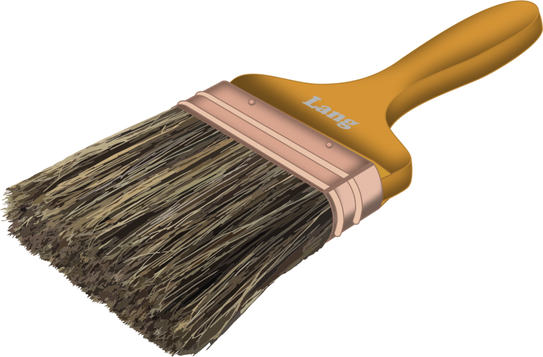Copper Ferrule Paintbrush
