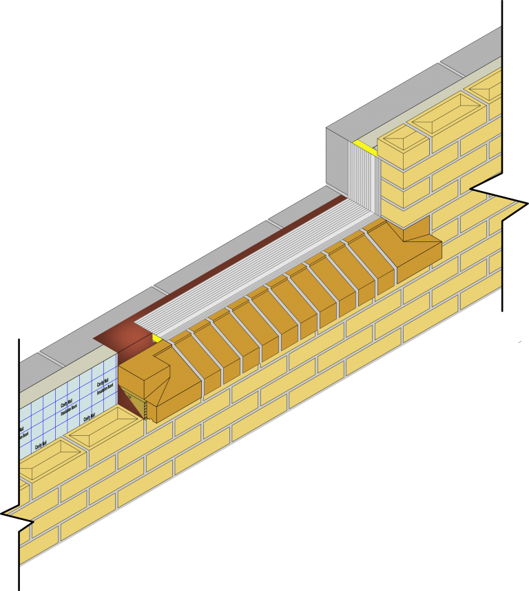 Brickwork Angled Cill