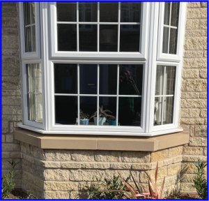 Bay Window Stooled Cill with Stonework