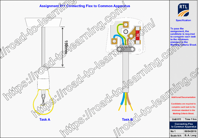 6219 Unit 011 Connecting flex to common apparatus