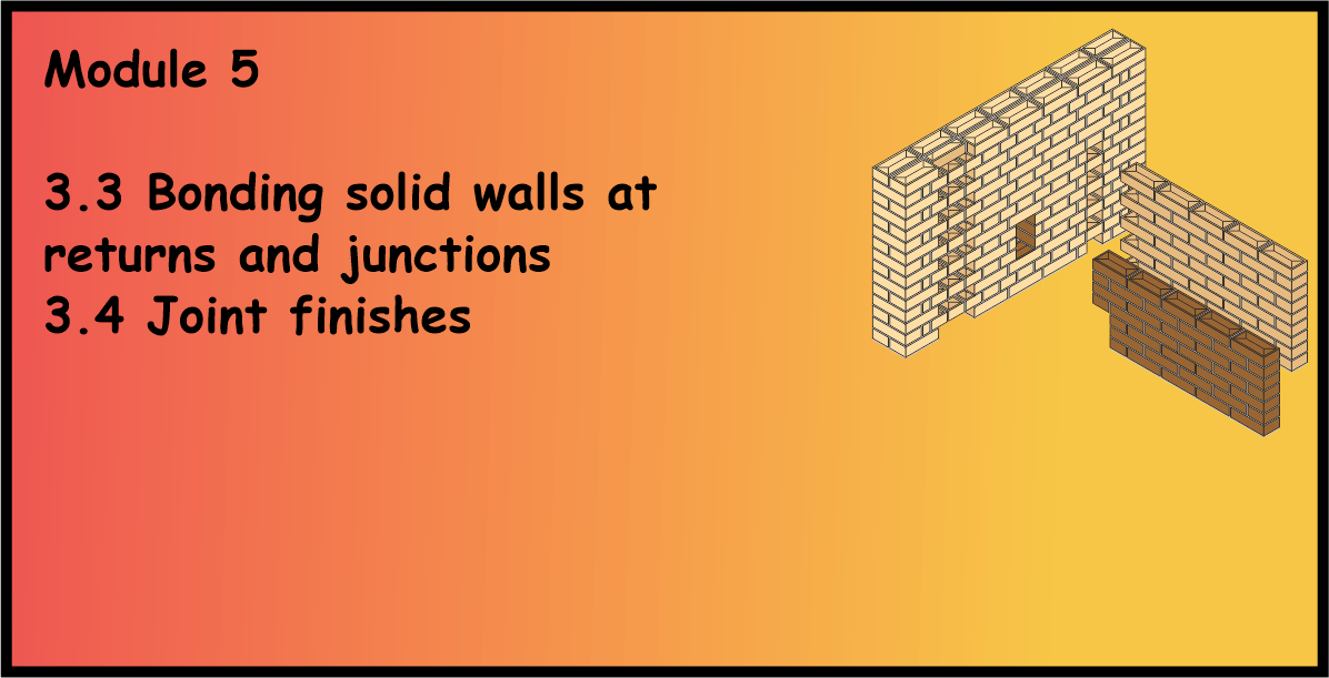 Bonding for Solid Walls and Joint finishes